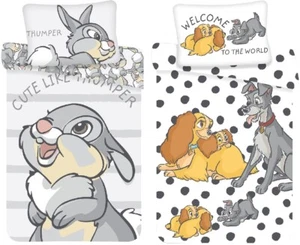 Disney Baby Kinder Bettwäsche Klopfer Susi 100 x 135 cm 100% Baumwolle (Auswahl) - Picture 1 of 5