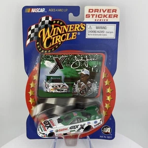 1/64 John Force Winners Circle GTX 2002 Ford Mustang Funny Car Driver Sticker - Picture 1 of 10