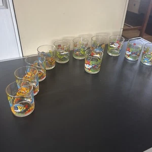 gläser set kinder Retro 12 Stück  - Bild 1 von 7