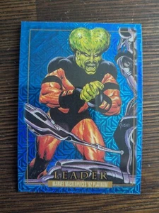 2024 Marvel Masterpieces '92 Platinum Leader Blue Traxx #42 - Imagen 1 de 2