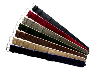 NATO WWII 1 pc Canvas Olive Drab army Khaki brown military watch band strap USA - Image 1 of 4