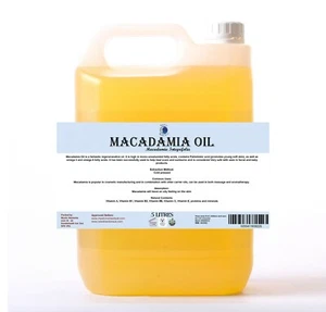 Mystic Moments | Macadamia Carrier Oil - 100% Pure - 5 Litres - Picture 1 of 5
