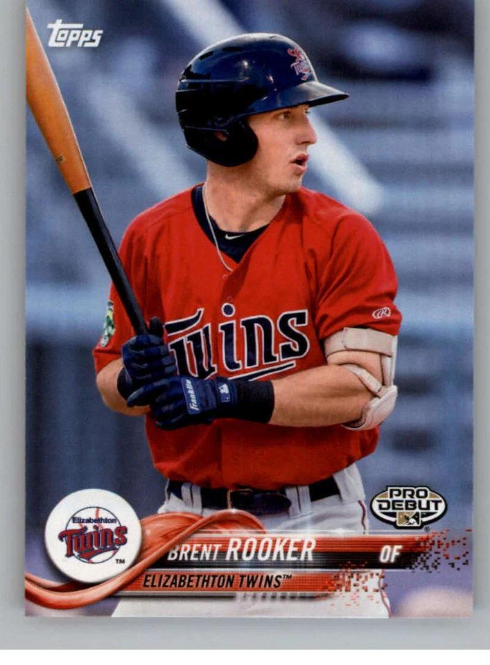 2018 Topps Pro Debut #30 Brent Rooker Elizabethton Twins - Image 1 of 1