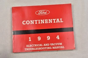 Lincoln Continental 1994 manual de resolución de problemas eléctrico y de vacío - Imagen 1 de 1