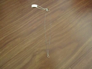 Tiffany & Co. Elsa Peretti Buchstabe S Initiale Anhänger Halskette 16" Silber Vintage - Bild 1 von 11