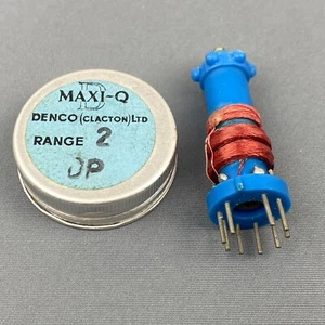 DENCO MAXI Q Radio Coil Dual Purpose Valve Range Blue 2DP See Description - Zdjęcie 1 z 8
