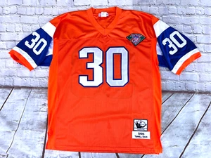 Broncos Mitchell & Ness 75th Anniversary 1994 Terrell Davis Throwback Jersey 52 - Picture 1 of 9
