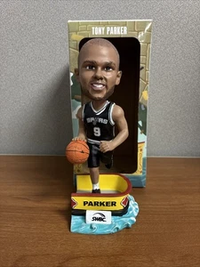 🏀TONY PARKER SAN ANTONIO SPURS SGA 3/2/23 50th ANNIVERSARY LTD EDTN BOBBLEHEAD - Bild 1 von 7