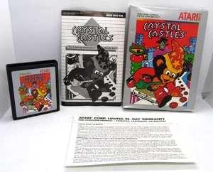Crystal Castles Atari 2600 komplett CIB mit Garantiekarte getestet & funktionsfähig - Bild 1 von 7