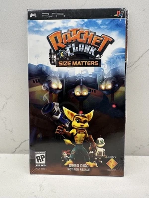 Playstation Portable Ratchet & Clank Size Matters Demo Disc Sony PSP SEALED RARE - Image 1 of 2