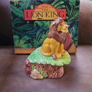 Caja de música Simba El Rey León Disney El Círculo de la Vida 1994 Schmid Box De colección - Imagen 1 de 6