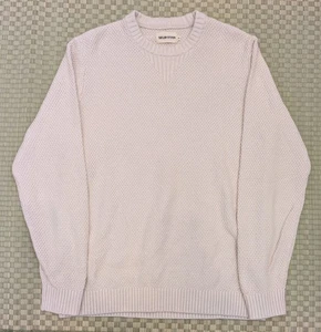 Taylor Stitch The Russel Pullover in Heather Oat Baumwolle Kaschmir Herren Gr. 40 - Bild 1 von 6