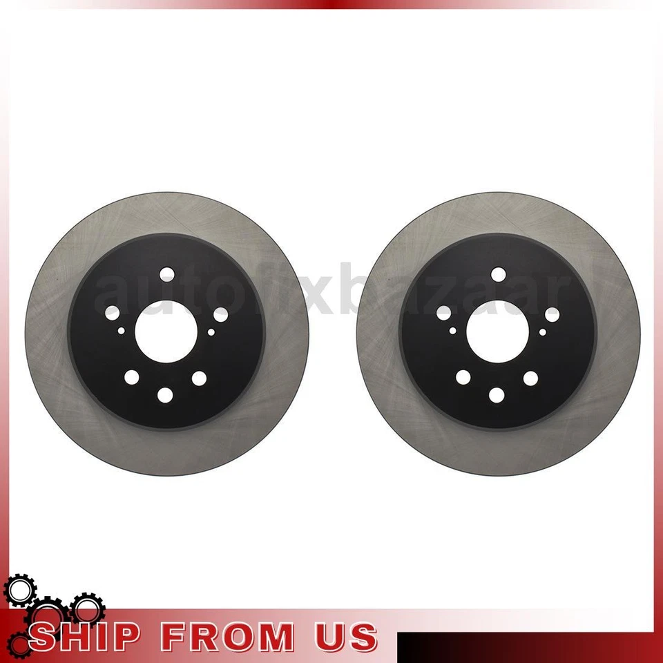 2 rotores de freno traseros para Lexus GS200t 2,0 L Lexus GS300 2,0 L Lexus GS350 3,5 L Foto 1 de 4