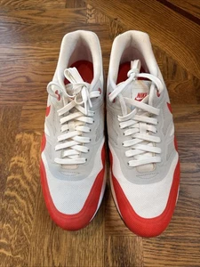 Talla 11 - Nike Air Max Lunar 1 Blanco Challenge Rojo - Imagen 1 de 7