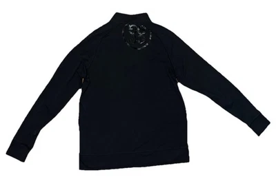 Пуловер мужской G/Fore Quarter на молнии размер Small черный оникс - Изображение 1 из 4