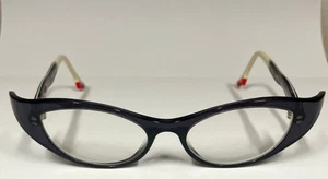 FACE A FACE BOCCA SENSO 3 BLACK AND WHITE LIMITED EDITION EYE GLASSES FRAMES - Picture 1 of 7