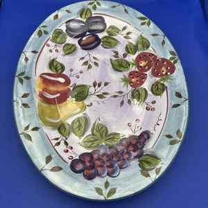 Schwarzwald Früchte von Heritage Mint OVALE SERVIERPLATTE 18 3/8" x 14" Keramik - Bild 1 von 7