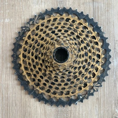 SRAM XG 1299 XX1 Eagle 10 50T Cassette Gold Black XD Driver Used - Image 1 of 4