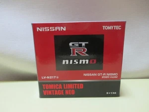 TOMY TEC Tomica Limited Vintage Neo LV-N217b 1/64 Nissan GT-R nismo 2020 Red - Picture 1 of 2