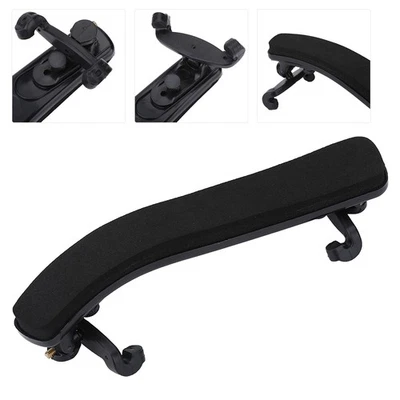 Porte-repose-épaule En Caoutchouc Noir Réglable Et Confortable Pour Violon 3 OBF - Photo 1/4