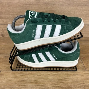 Adidas Campus 00s scarpe da ginnastica donna taglia UK 5 scamosciate grosse verde bianco - Foto 1 di 11