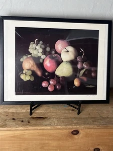 Still Life Print Henry Sandbank Photographer Signed Fruit Late 20th Century - Picture 1 of 5