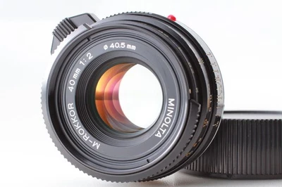 Поздняя модель [КАК НОВАЯ] Объектив Minolta M-Rokkor 40 мм f/2 крепление Leica M для CL CLE ЯПОНИЯ - Изображение 1 из 4