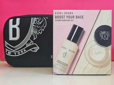 Bobbi Brown Primer Enriquecido com Vitamina e Sérum Suavizante Conjunto COM BOLSA Varejo $155 - Imagem 1 de 4