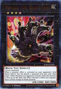Número 106: Mano gigante (UR) ultra raro RA04-EN066 casi nuevo - Imagen 1 de 1