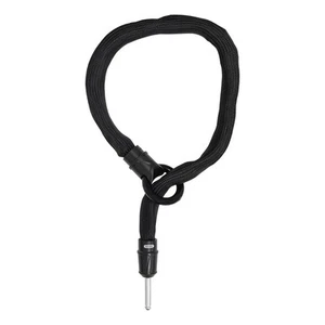 New Abus IvyTex Adaptor Chain 8KS Frame Lock Chain 8mm 100cm 3.3' Black - Picture 1 of 1