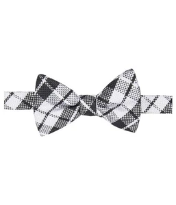 Countess Mara Mens Textured Pre-tied Bow Tie, Black, One Size - Picture 1 of 1