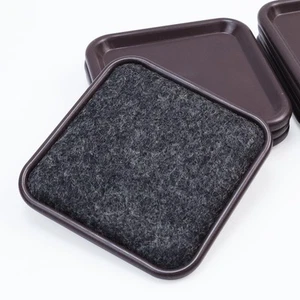 8 Pcs Furniture Sliders Reusable Heavy Moving Pads Sliders for Hardwood Floor... - Picture 1 of 5