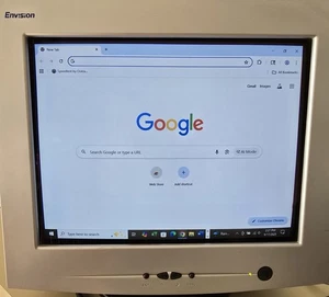 Envision EN-775e 17 Inch Flat CRT Color Computer Monitor 1280x1024, Retro Gaming - Picture 1 of 23