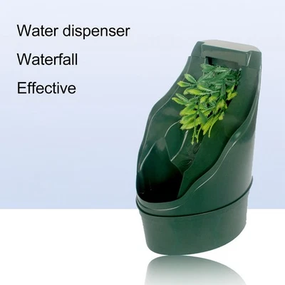 Reptile Drinking Fountain Water Dripper Continous Living Water Aquascape Re FI - Image 1 of 4