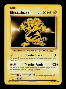 NM - Pokemon Electabuzz 41/108 XY Evolutions Common - Picture 1 of 2
