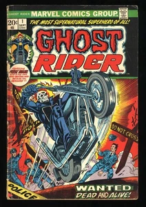 Ghost Rider (1973) #1 VG- 3.5 1st Appearance Son of Satan! Marvel 1973 - Picture 1 of 2