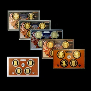 2007 2008 2009 2010 2011 2012 S Presidential Proof Sets ~ No Box ~ No COA - Picture 1 of 1