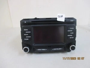 2017-19 Kia Sportage CD Sat Radio 96180-D9410WK - Picture 1 of 3