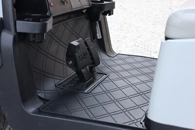 Alfombrilla/revestimiento negro para carro de golf Club Car Precedent 2004+, tempo/adelante 17+ Foto 1 de 4