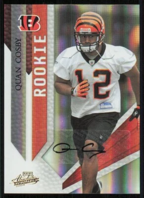 2009 Absolute Memorabilia #178 Quan Cosby AU/149 RC /149 - Image 1 of 2