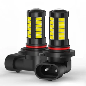 9006 HB4 LED Fog Lights Bulbs 6000K White For Dodge RAM 1500 2500 3500 2013-2018 - Picture 1 of 8