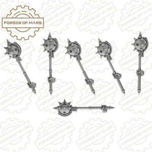 Chaos Gladiators - Worshippers - Dark Maces (x5R+1L) - Imagen 1 de 1