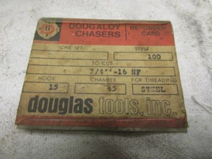 H&G Cleveland Twist Drill Die Head Chasers Series 100 3/4-16 NF RH - Picture 1 of 2