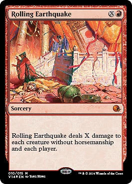 MTG Magic - Rolling Earthquake - From the Vault: Annihilation - Foil Near Mint - Image 1 of 1