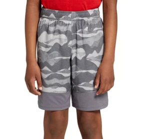 DSG Boy's Knit Training Shorts, Dot Camo Light Gray, XS - Picture 1 of 1