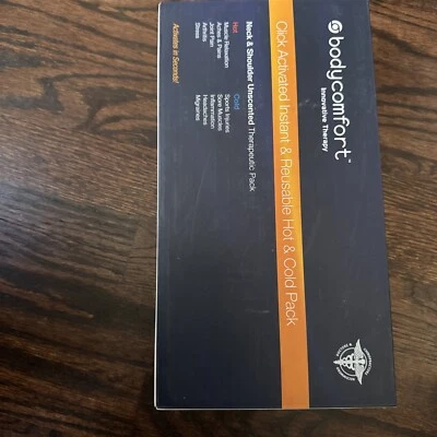 NEW ! Body Comfort Heat Cold Packs - Neck and Shoulder Pack Unscented. New Seal - Image 1 of 4