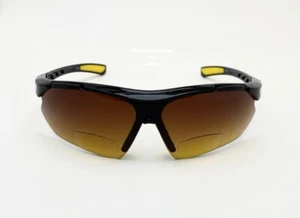 uv400 BIFOCAL SUN READERS black tortoise frame HD LENS powers +2.50 +3.00 - Picture 1 of 17