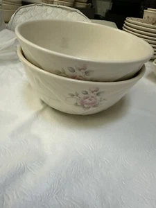 Pfaltzgraff Tea Rose 8" Medium Mixing Bowl  Set Of 2 - Picture 1 of 1