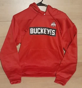 Ohio State Buckeyes Hoodie Size Youth XL Red Pullover Sweatshirt Jacket Nwt - Picture 1 of 6
