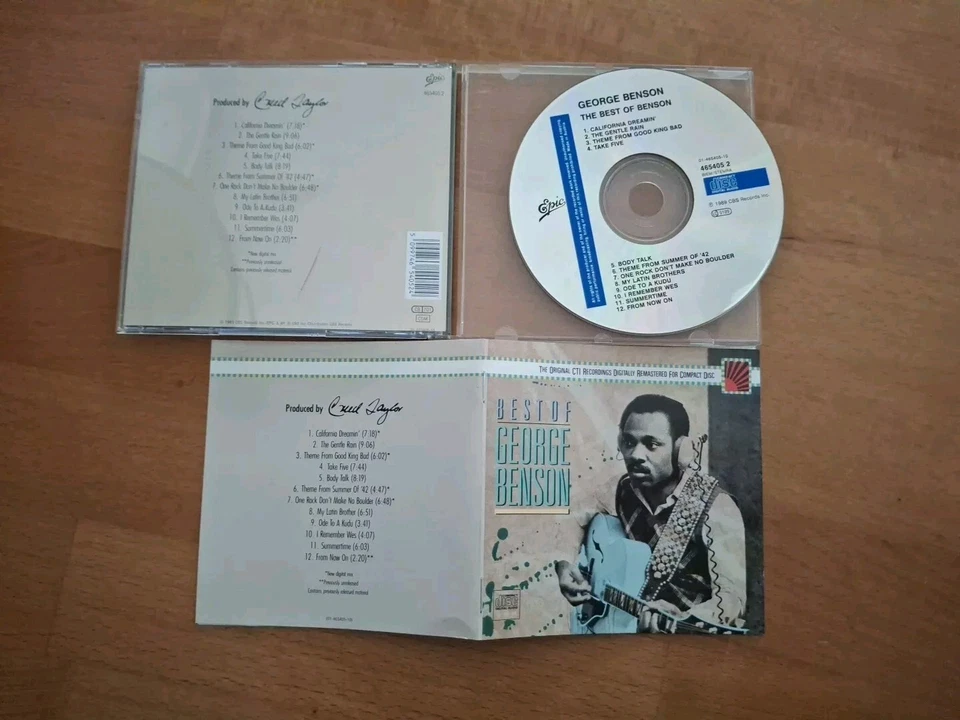 CD GEORGE BENSON - The Best Of Benson CBS 1989 alle 12 Hits GREATEST - Bild 1 von 1